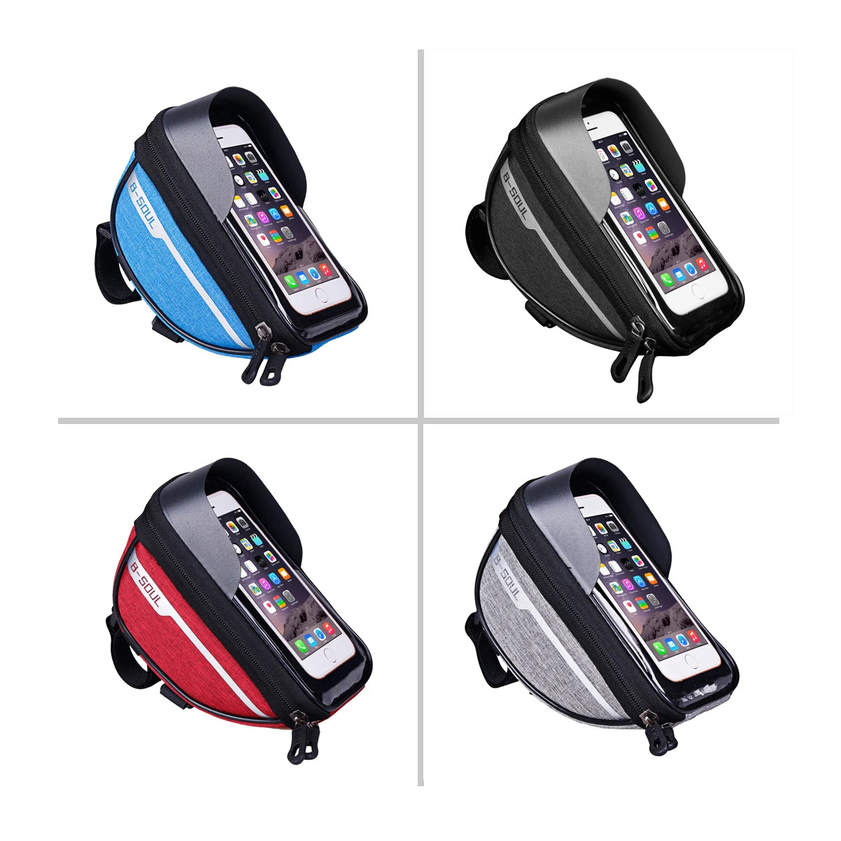 Bolsa Smart Porta Celular/docs Quadro Bike Bicicleta Mtb